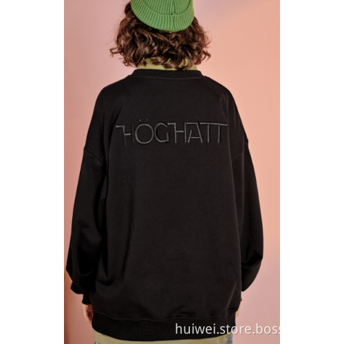 Übergroßes Rundhals-Sweatshirt für Frauen